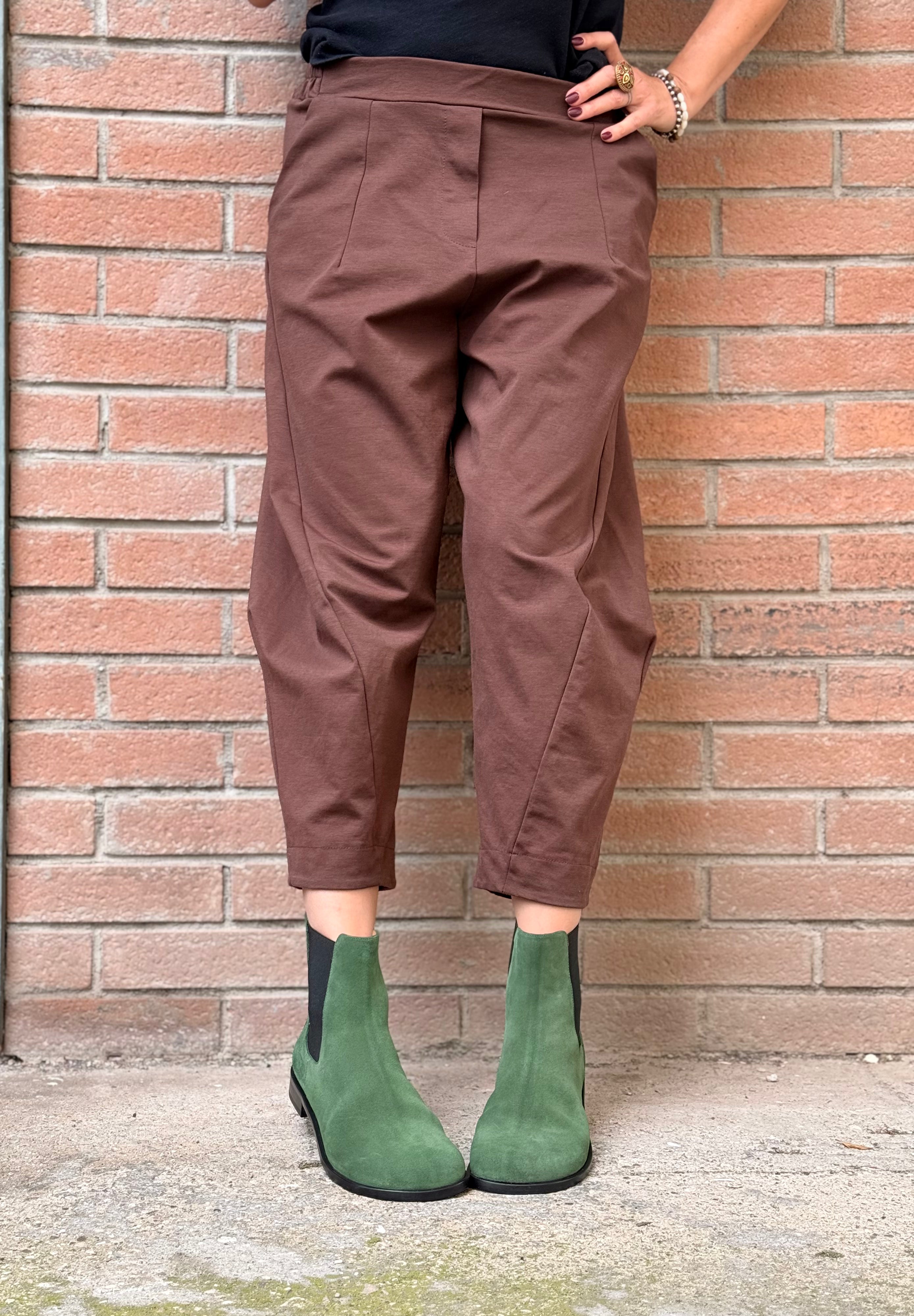 Sugar Green stivaletto beatles in camoscio verde menta artigianale
