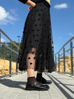 Image of Kola Black bebe t-bar in nappa nera artigianale marchigiana