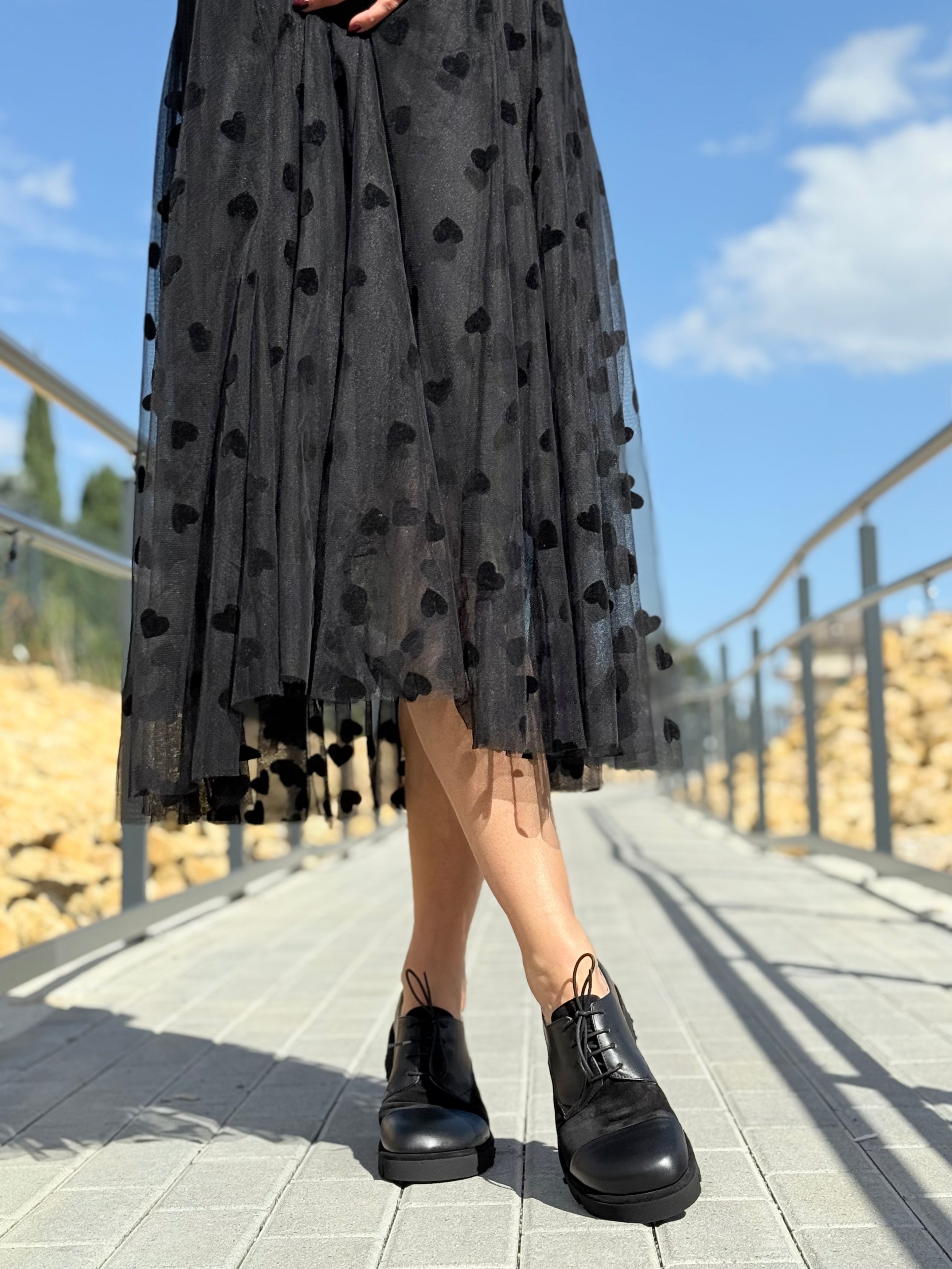 Image of Bob Black lavorazione a sacchetto in nappa nera artigianale marchigiana