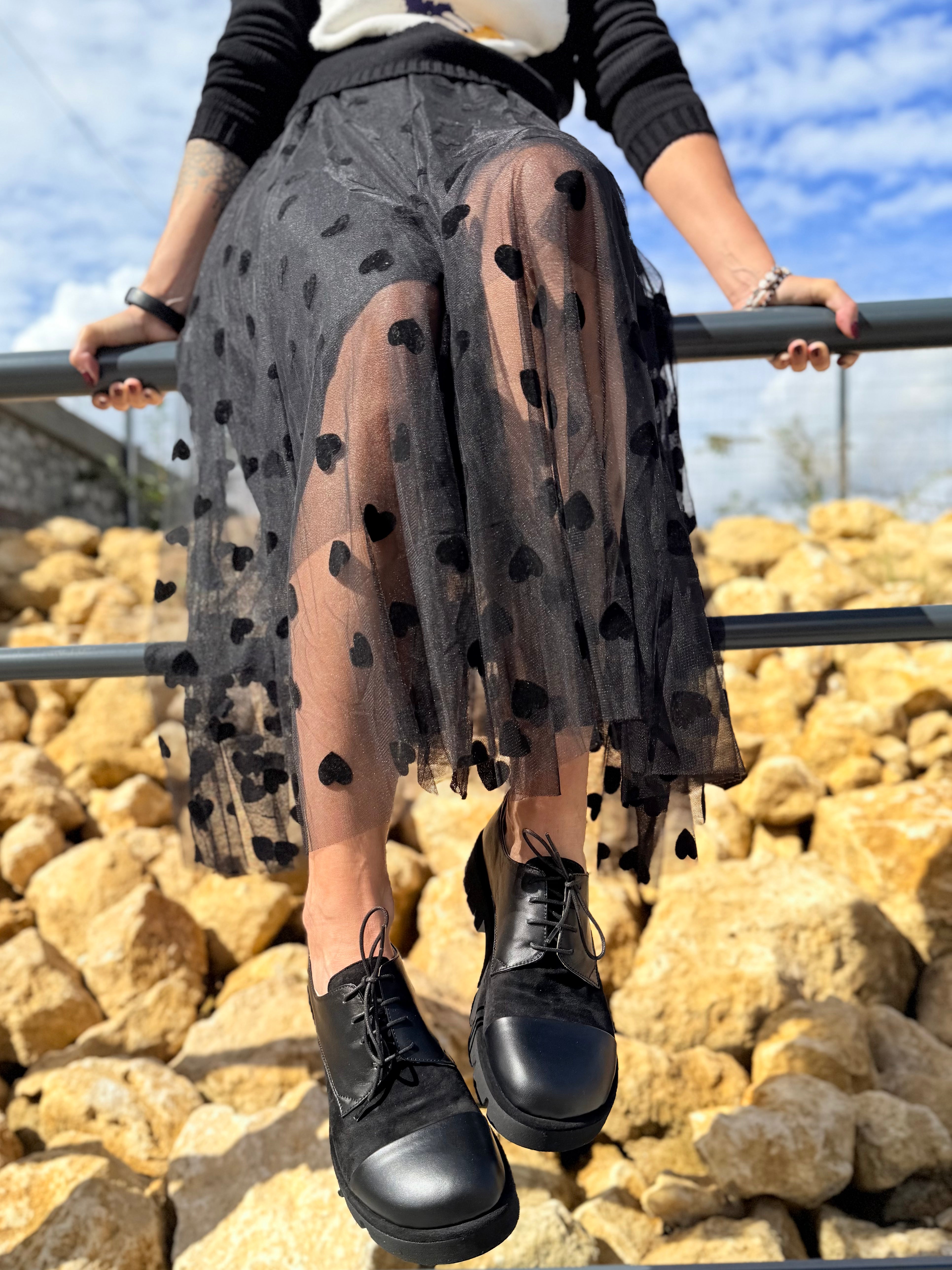 Image of Bob Black lavorazione a sacchetto in nappa nera artigianale marchigiana