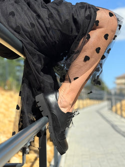 Image of Bob Black lavorazione a sacchetto in nappa nera artigianale marchigiana