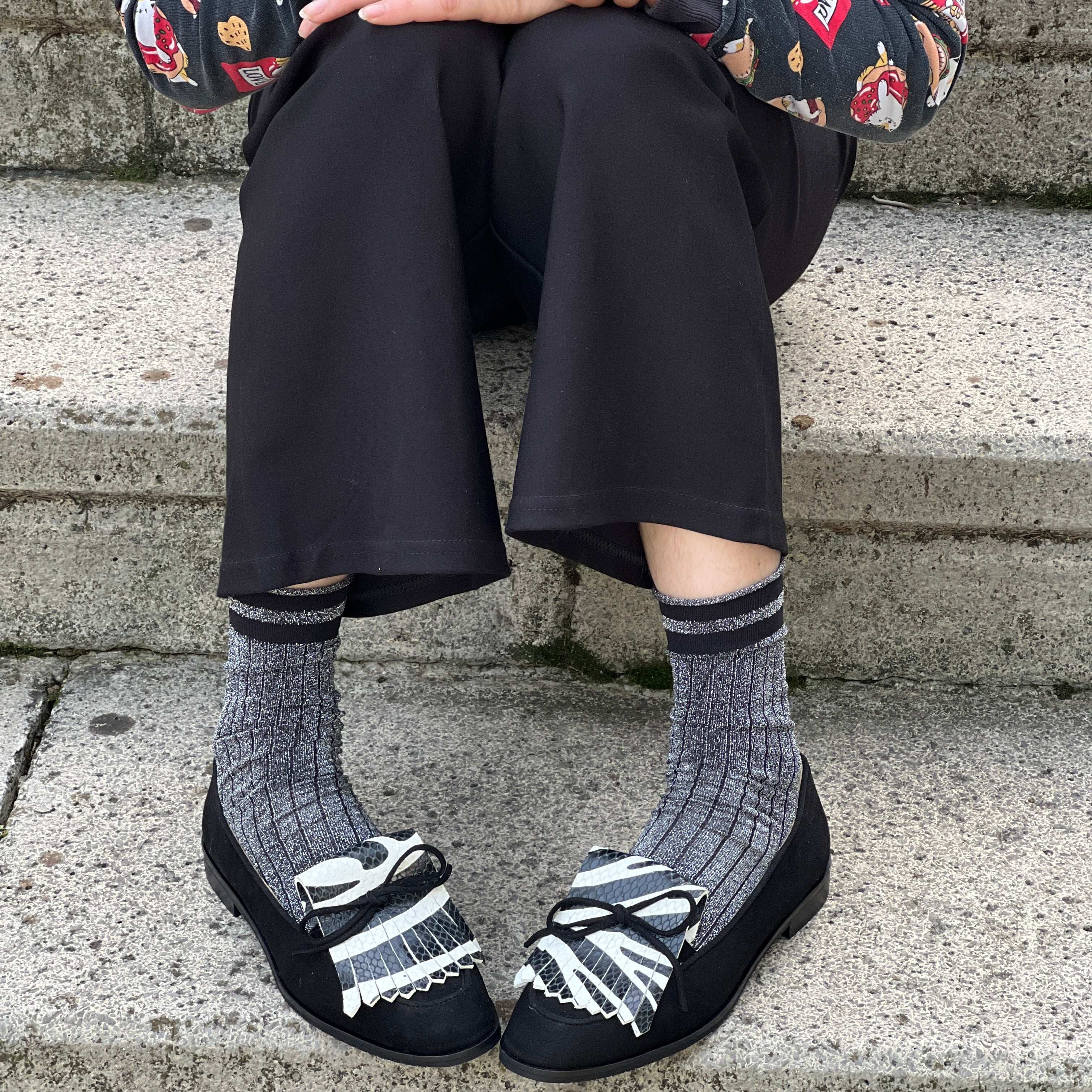 Image of Nabucco Black mocassino in camoscio artigianale toscano